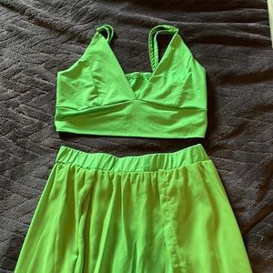 Green Festival Outfit